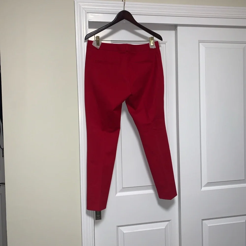 Banana Republic Red Sloan Pants great condition - Picture 2 of 13